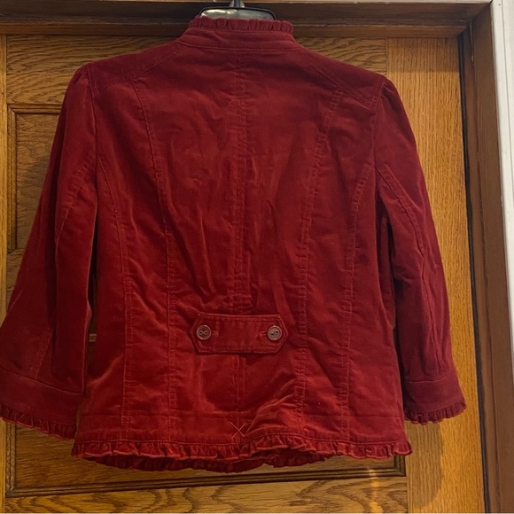 Julie Mitchell‎ Petite Corduroy Jacket Size 6 - Picture 7 of 8